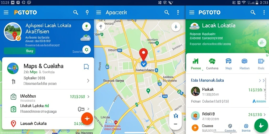 Antarmuka PGTOTO menampilkan fitur Lacak Lokasi yang intuitif dan informatif.